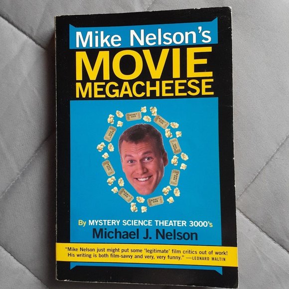 Mike Nelson's Movie Megacheese by Michael J. Nelson Paperback Book MST3K BMovies - Picture 1 of 14